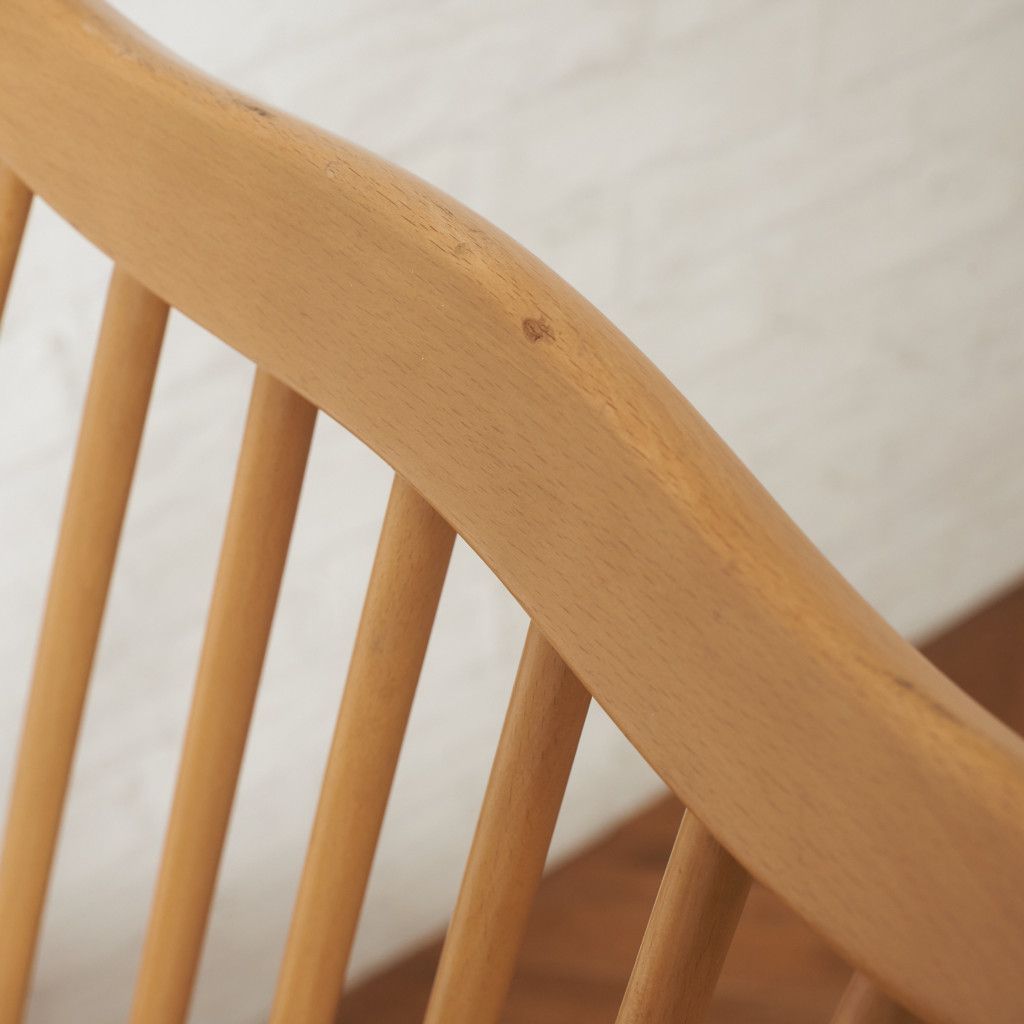 椅子・ソファ イギリス エルム アーコール ERCOL ヴィンテージ ゴールドスミス チェア ラウンドゴールドラベル 英国 ダイニング ウィンザー 木製 椅子 ビンテージ #98214 ヴィンテージ ゴールドスミス ロッキングチェア｜アーコール ERCOL