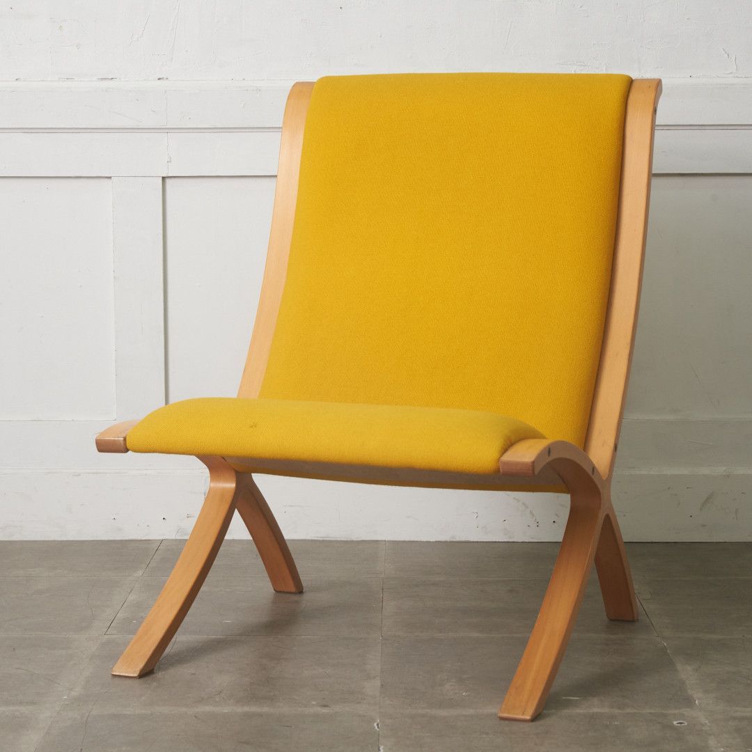 Fritz Hansen Xチェア イージーチェア 1人掛け ソファ 椅子 ラウンジチェア 北欧 デンマーク ヴィンテージ フリッツハンセン 100549