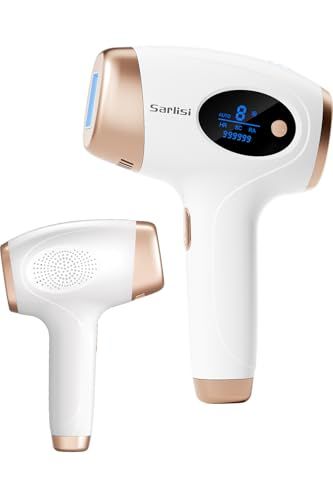 家庭用 脱毛器 IPL光 自動照射モード 照射回数99.9万回 レベル9段階 VIO対応可 ヒゲ脱毛 男女兼用 ホワイト SAJM01WHt