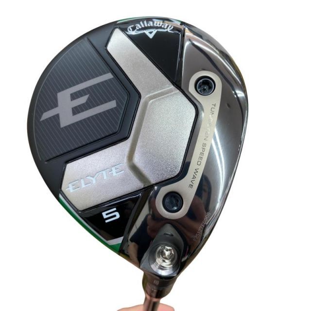 【中古】 キャロウェイ ELYTE 5W(アジャスタブル) フェアウェイウッド FW VENTUS GREEN 50 for CW(ELYTE FW) (フレックスR) メンズ 男性用 右利き 右用 Bランク ゴルフクラブ
