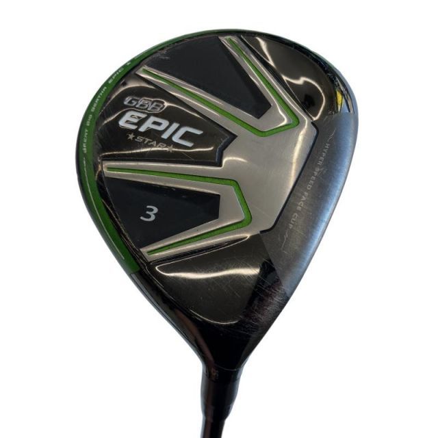 【中古】 キャロウェイ GBB EPIC STAR 3W フェアウェイウッド FW リシャフト (フレックスその他) メンズ 男性用 右利き 右用 Cランク ゴルフクラブ