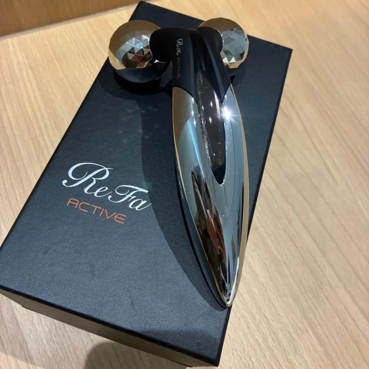 即購入OK】リファ アクティブ 美品 箱保存袋付 ReFa リファ ACTIVE 美