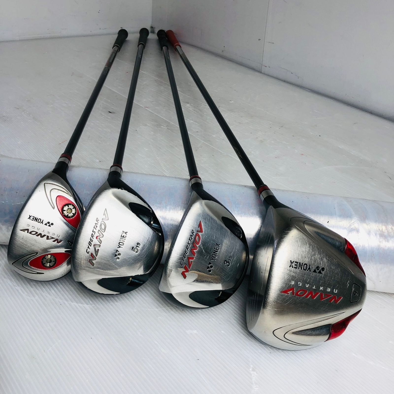 保証付】YONEX ヨネックス NANO V ナノブイ ゴルフクラブ フルセット