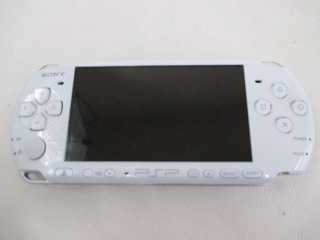 中古品 ゲーム PSP 本体 PSP3000 パールホワイト 動作品 本体のみ