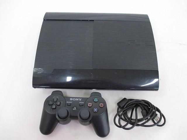 中古品 ゲーム プレイステーション3 PS3本体 CECH-4000B ブラック 動作品 コントローラー付き