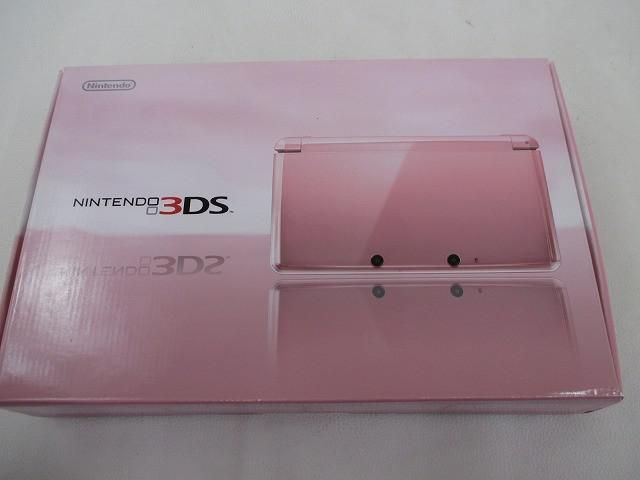 中古品 ゲーム ニンテンドー3DS 本体 CTR-001 動作品 ミスティピンク 箱付き
