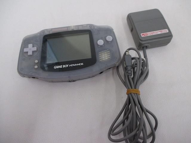 中古品 ゲーム ゲームボーイアドバンス 本体 AGB-001 ミルキーブルー 動作品 周辺機器付き