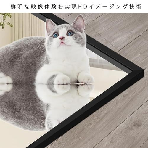 割れない軽量ミラー 全身鏡 姿見 スタンドミラー 飛散防止加工 幅30×高