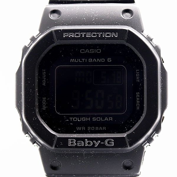 新品同様 稼働 箱/保付 カシオ Baby-G BDG-5000MD-1JF SS 電波ソーラー デジタル文字盤 レディース腕時計 2000000 5NBG KMT ABC23154