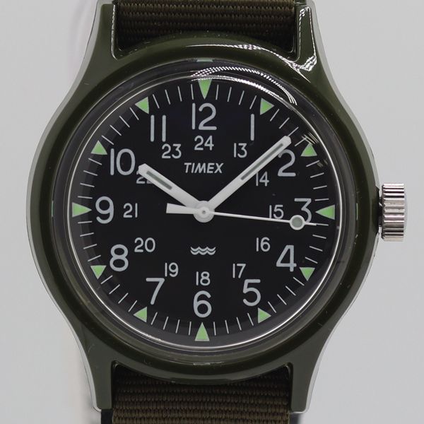 保箱付 美品 稼動 タイメックス オリジナルキャンパー TW2R13800 QZ 