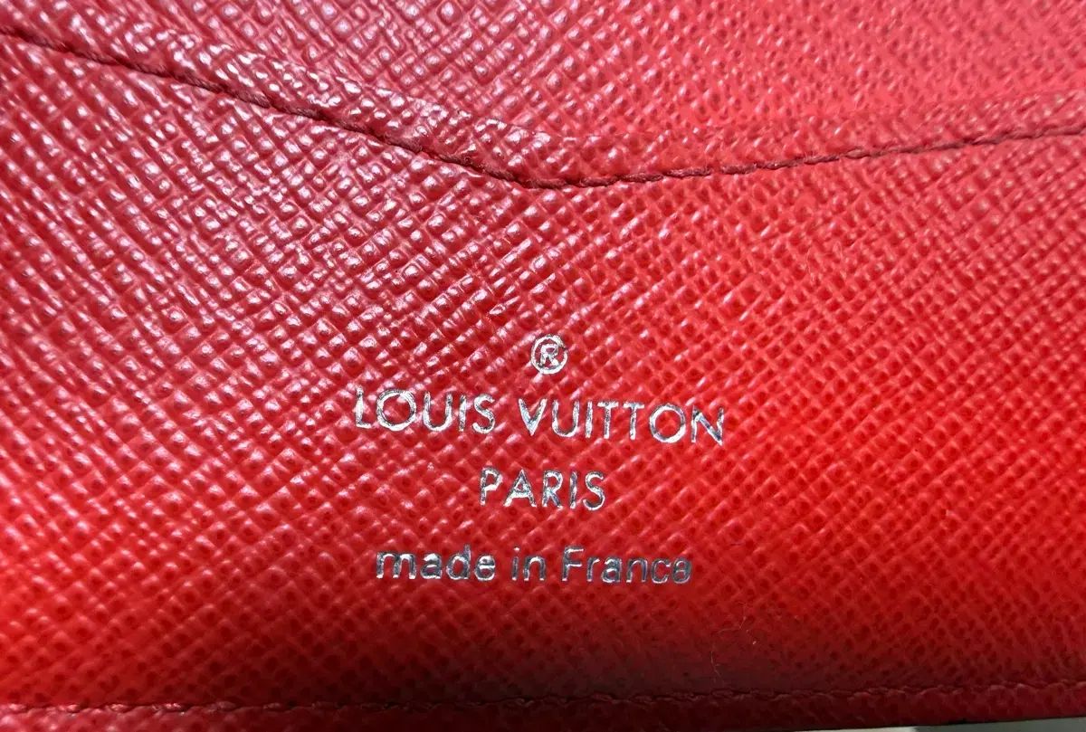 Louis Vuitton Supreme Epi Epi 二つ折り財布 レッド - メルカリ