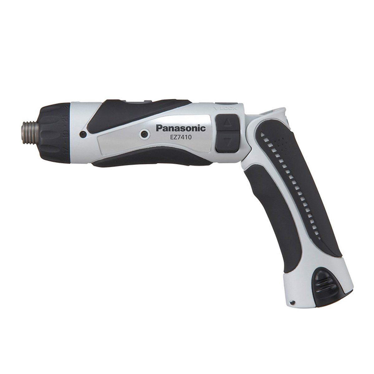パナソニック(Panasonic) 充電スティックドリルドライバー 3.6V 1.5Ah 電池パック×2個/充電器/ケース付 高精度小型ドライバーM2.5~5 1.5Ah EZ7410LA2SH1 グレー