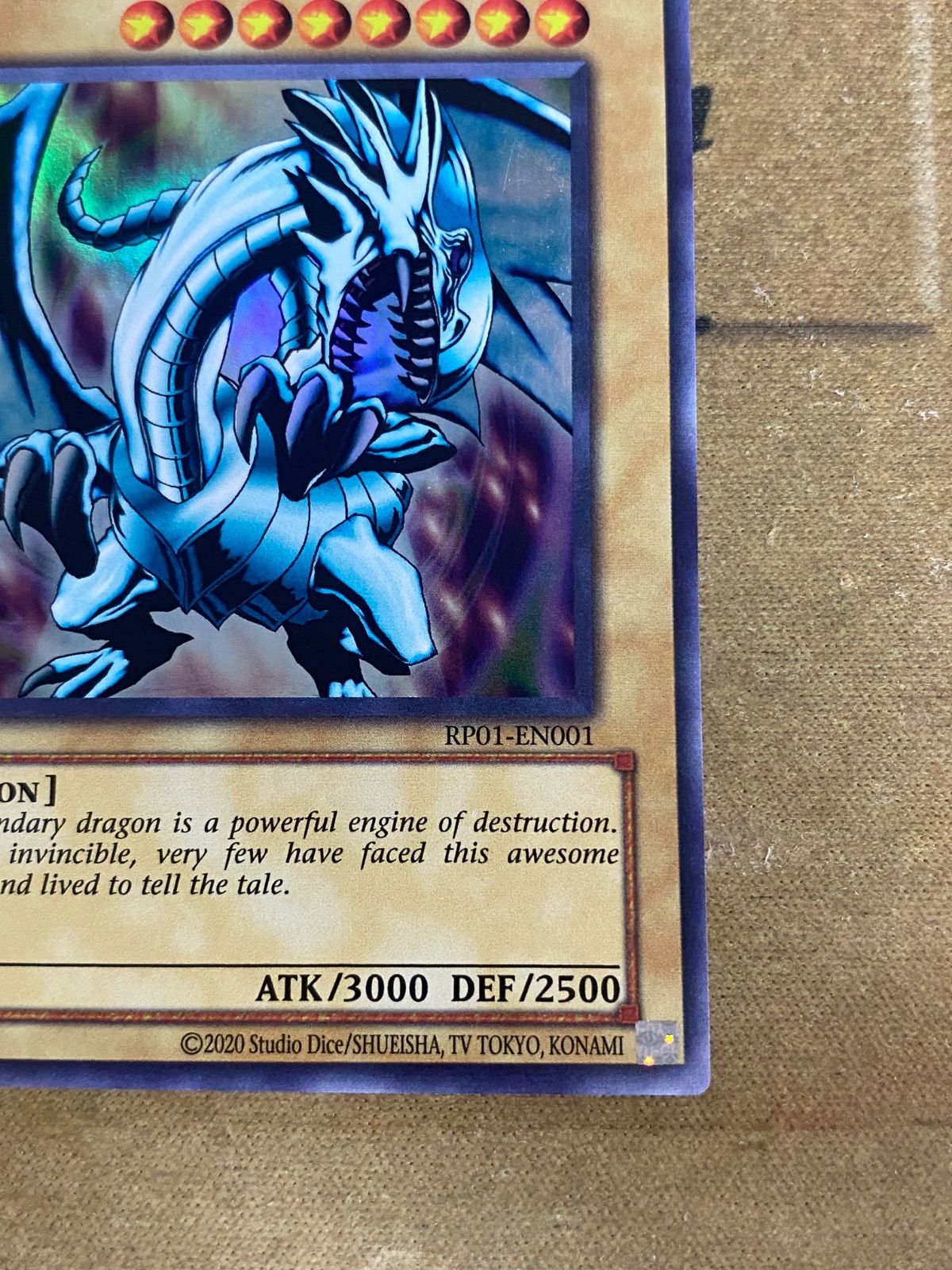 遊戯王カード 英語版 青眼の白龍 RP RP01 ウルトラレア レトロパック