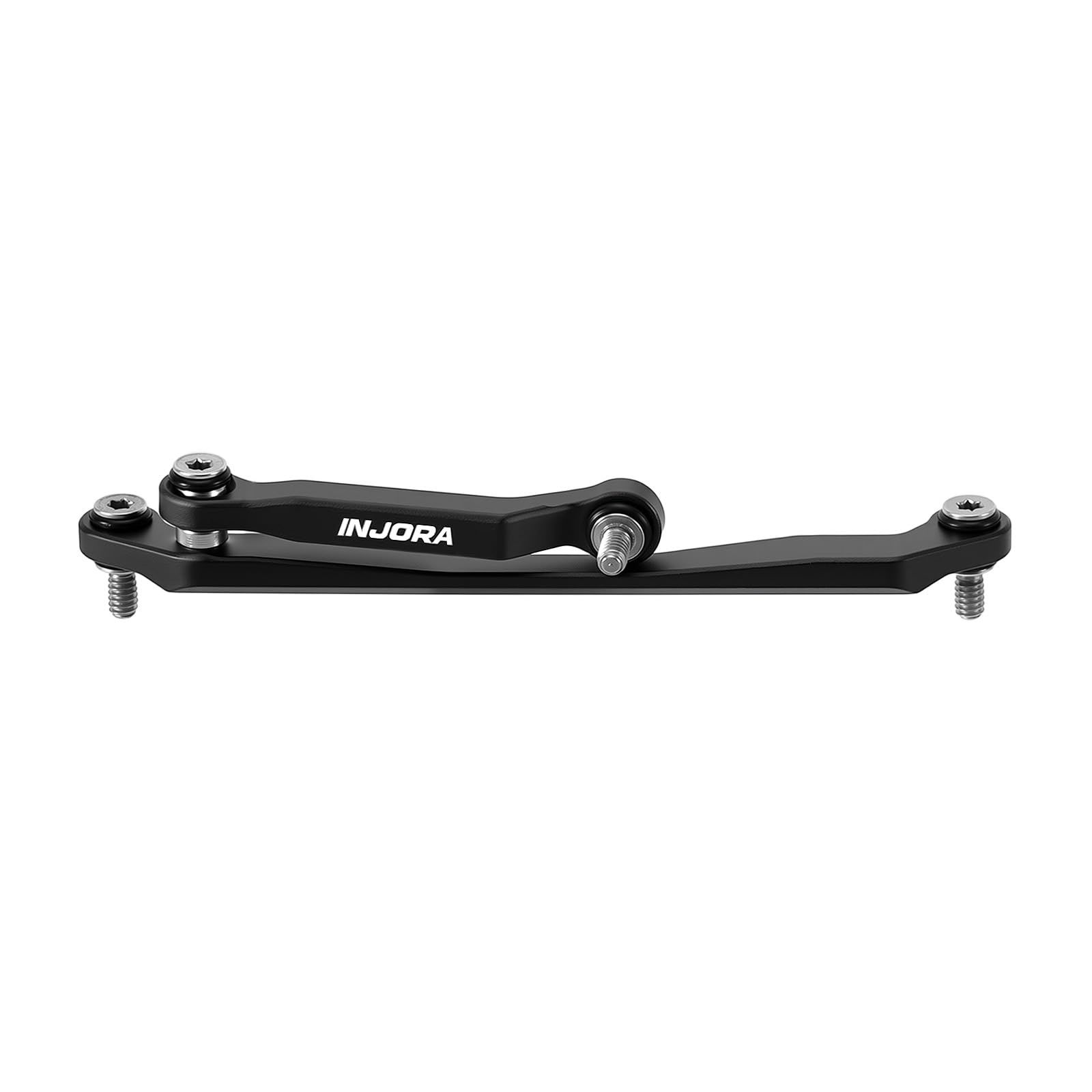 INJORA ブラックコーティング真鍮ステアリングリンク 1/30 Axial SCX30用