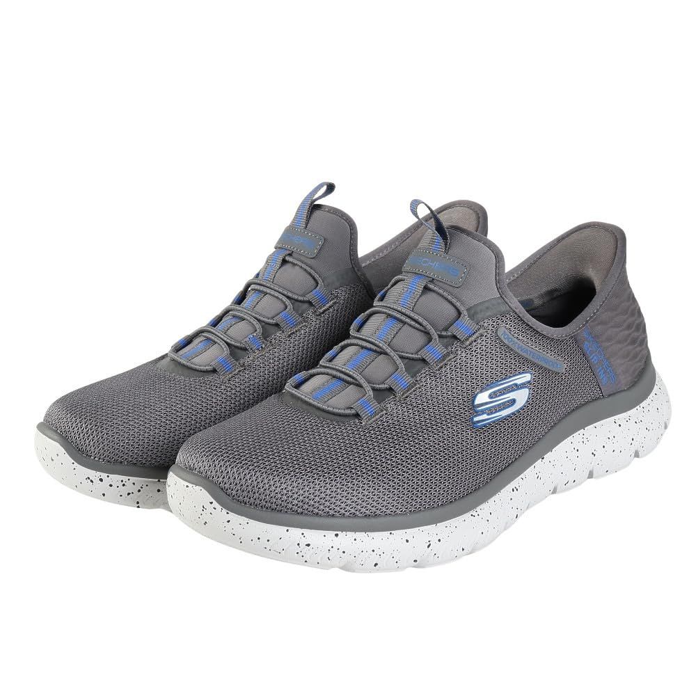 SKECHERS SUMMITS-CORBOS [チャコール/ブルー(37)] [28.0 cm]