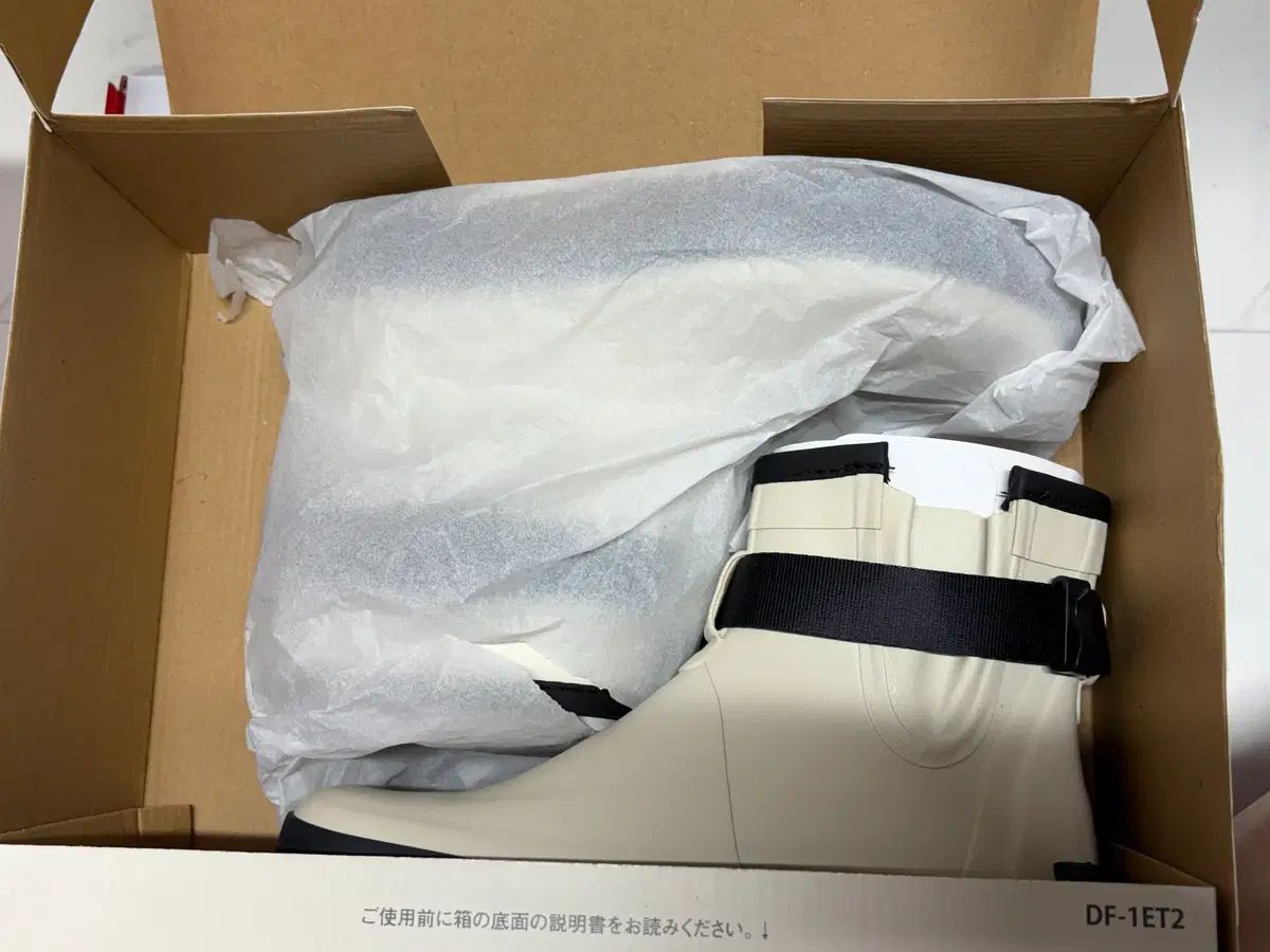 (新品) レインブーツ (ムーンスター) 810s マルケ モディ White