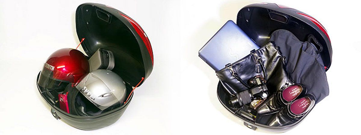 新品 ワールドウォーク マルチリアキャリア タイプ2 CB1300用 43リッターリアボックスセット wca-14cb1300-hwb43