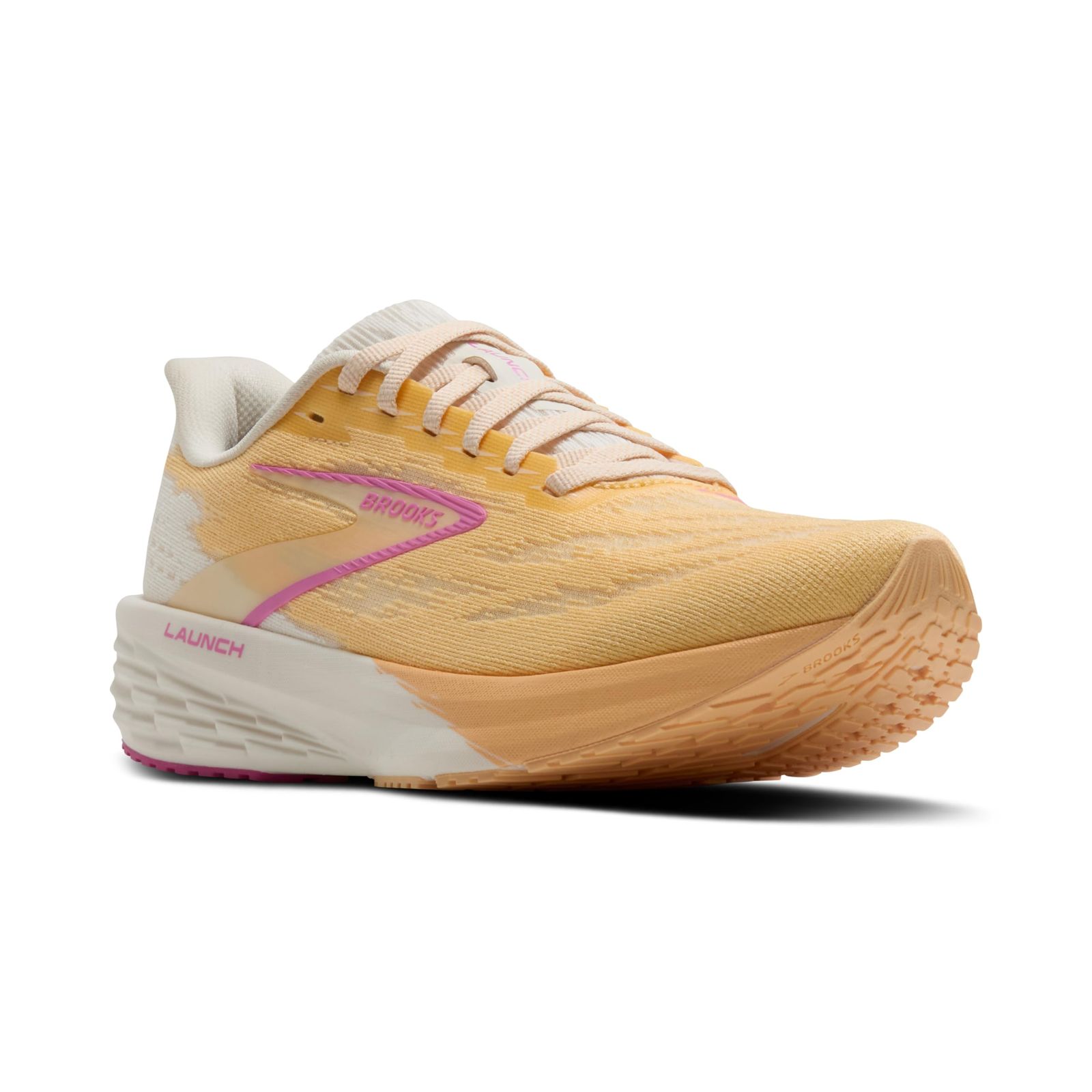 新品 [ブルックス] [Brooks] スニーカー ローンチ11 ランニングシューズ 軽量 レディース BRW 4392 オレンジ 24.5 cm B