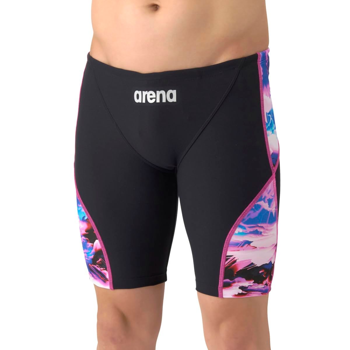 新品 arena(アリーナ) 競泳水着 トレーニング用 メンズ 【TOUGHSUIT】 Lサイズ 水泳 スイミング 耐久性 ハーフレッグ 練習用 トレーニング向け AS6SWM20M
