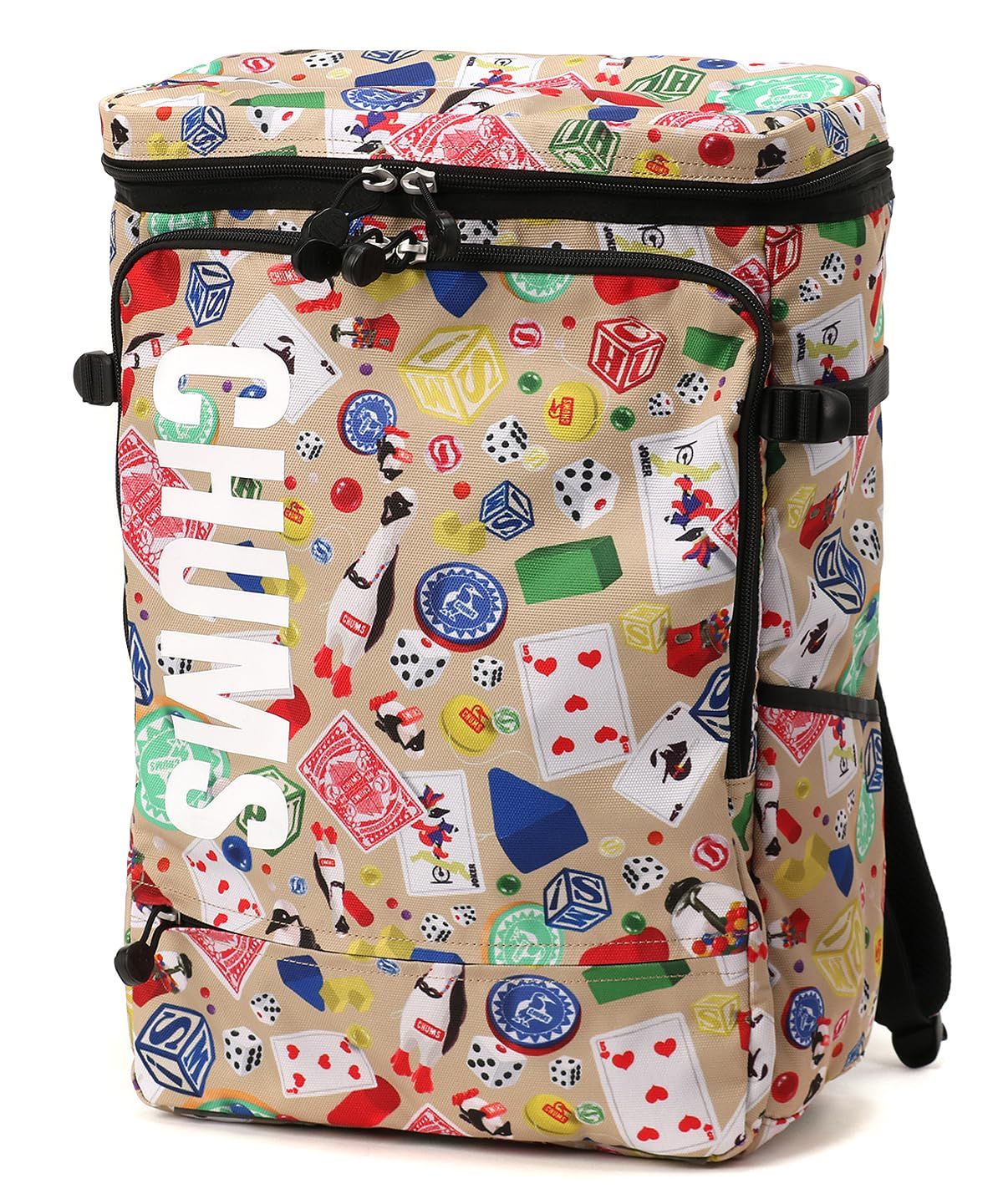 新品 [チャムス] リサイクル トップ オープン スクエア デイパック Recycle Top Open Square Day Pack