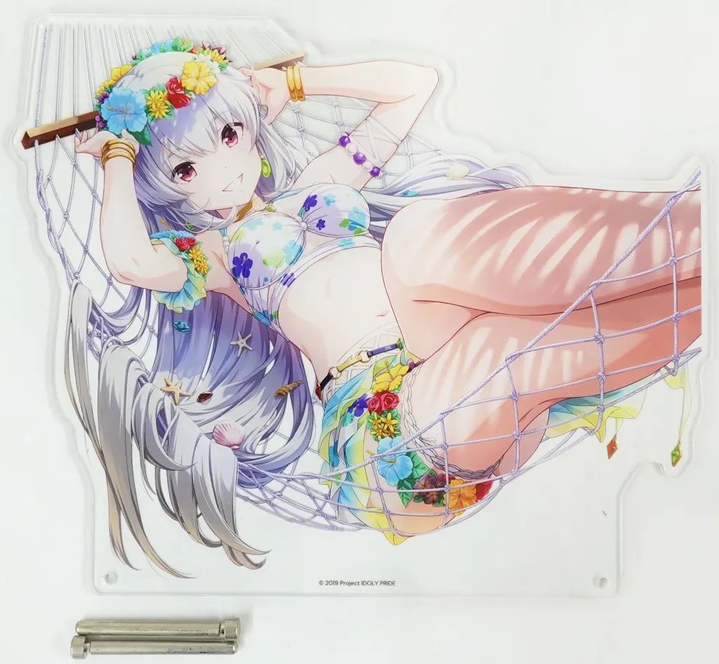アクリルスタンド・アクリルパネル 天動瑠依(真夏の恥じらいショット) 特大ダイカットアクリルボード 「IDOLY PRIDE」