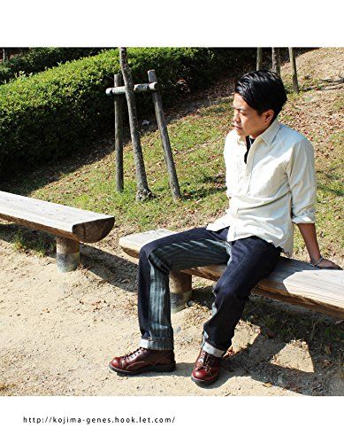 新品 [児島ジーンズ] KOJIMA GENES モンキー コンボ パンツ ヘリンボーン 42 HERRINGBONE