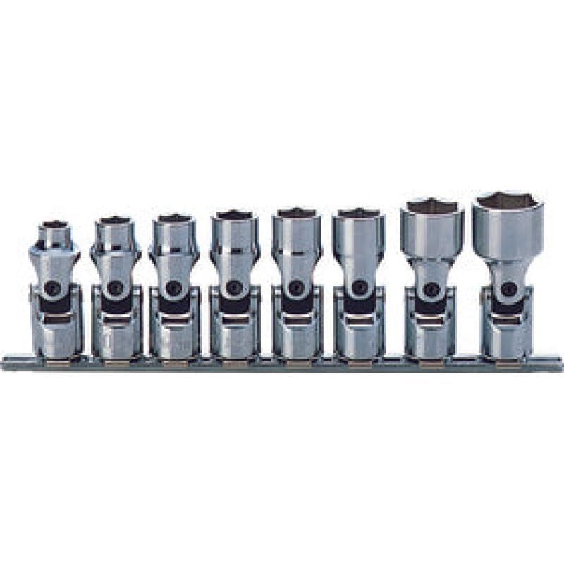 新品 コーケン 3/8(9.5mm)SQ. 6角ユニバーサルソケットレールセット 8ヶ組 RS3440M/8