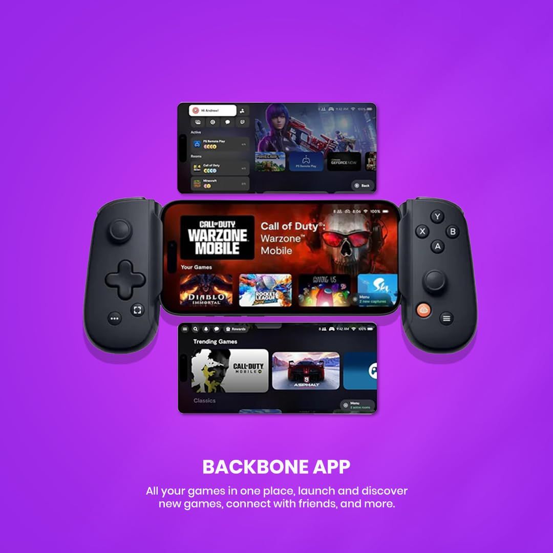 Backbone BB-02-B-X One モバイルゲームコントローラー Xbox、V2用
