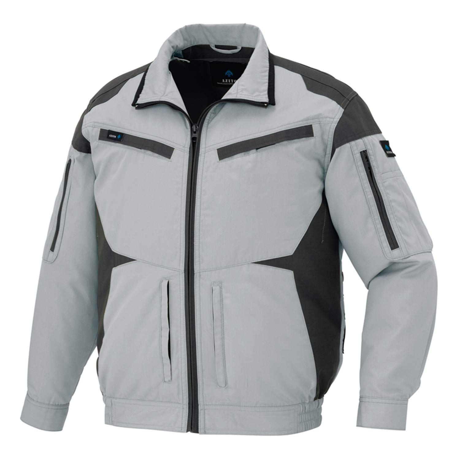 新品 アイトス(Aitoz) 空調服用長袖ブルゾン 空調服TM シルバーグレー SS AZ30589-003-SS
