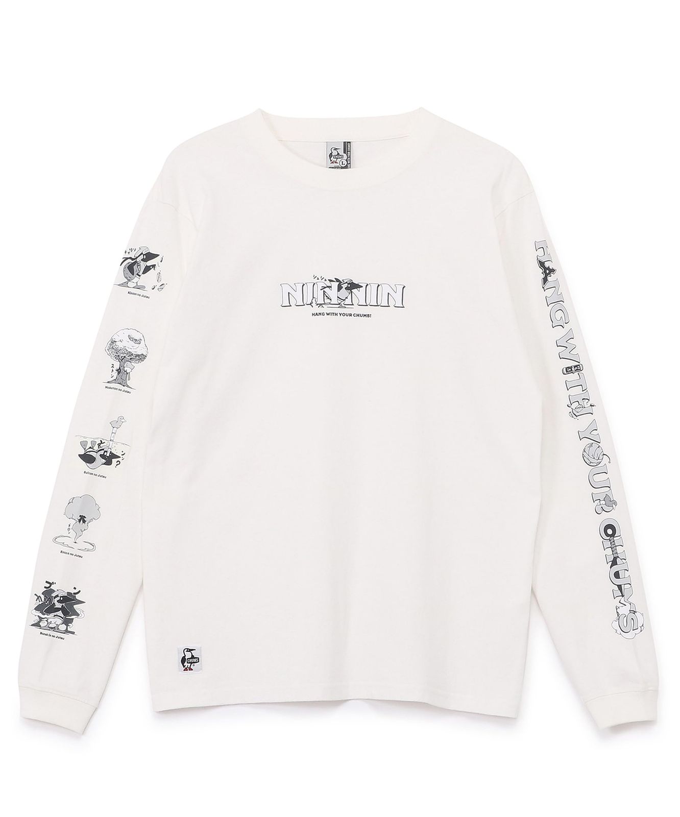 新品 [チャムス] ザ ニンジャ ブラッシュド ＬＳＴ The Ninja Brushed L/S T-Shirt