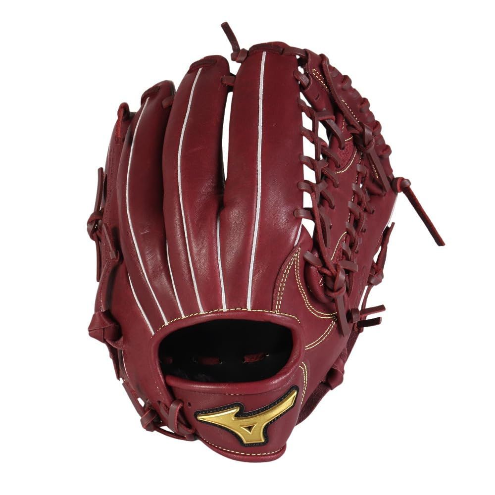 ミズノ（MIZUNO） 軟式 グラブ 外野手用 野球グローブ 一般 Mz Softer 1AJGR33807 83（バーガンディ/ＦＦ/Men's） [バーガンディ] [ＦＦ]