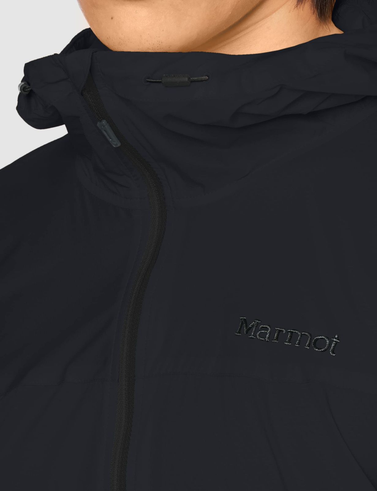 新品 [Marmot(マーモット)] ウィンドシェル メンズ ゼロブリーズジャケット/Zerobreeze Jacket TSSMO202 ブラック S