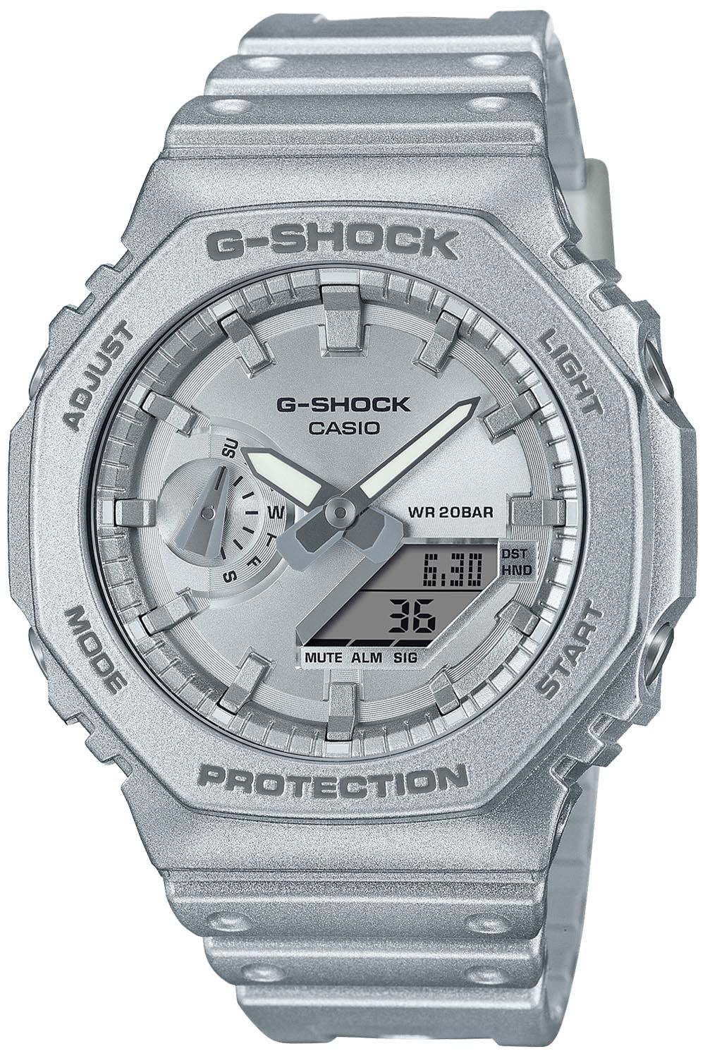 新品 [カシオ] 腕時計 ジーショック GA-2100FF-8AJF 【国内正規品】 Forgotten future SERIES メンズ シルバー