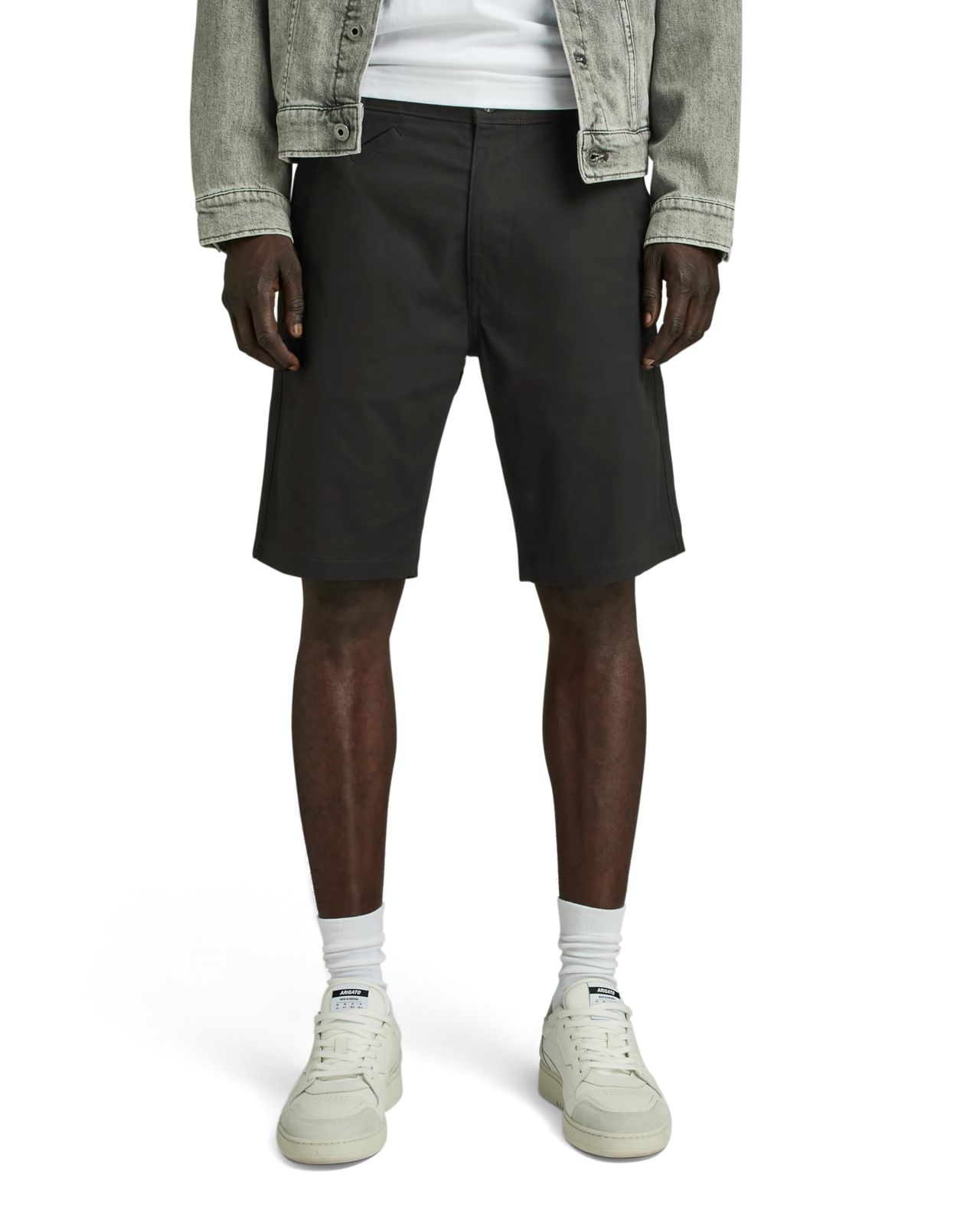 新品 [ジースターロゥ] ショートパンツ ショーツ ハーフパンツ メンズ スリムフィット ブラック Bronson 2.0 slim chino short D21040-D305-6484-30 18,269円