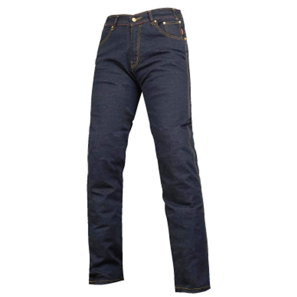 新品 ラフアンドロード(ROUGH&ROAD) バイク用 ストレッチデニムパンツ ワンウォッシュネイビー ウィメンズ Mサイズ(29インチ) RR7481NVL2