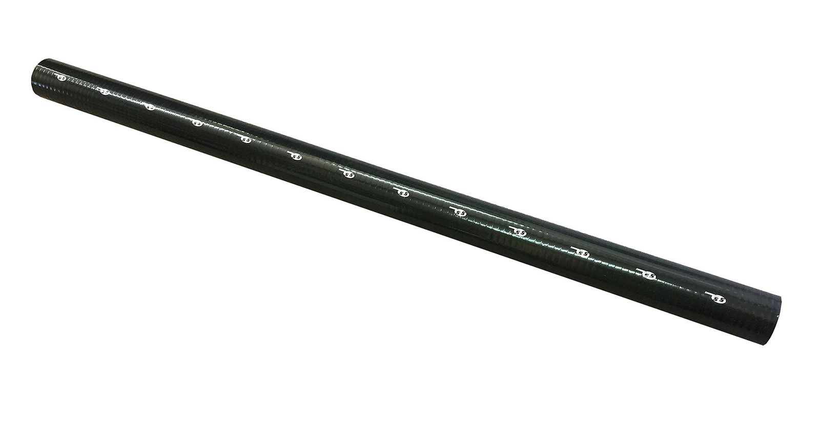 新品 SFSストレートシリコンホース 48mm内径 1000mm長 ブラック SHL48BK