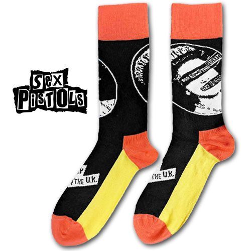 SEX PISTOLS Socks God Save The Queen ソックス ブラック セックス
