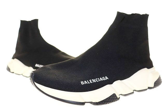 バレンシアガ BALENCIAGA SPEED TRAINER BLACK 26.5cm スピード