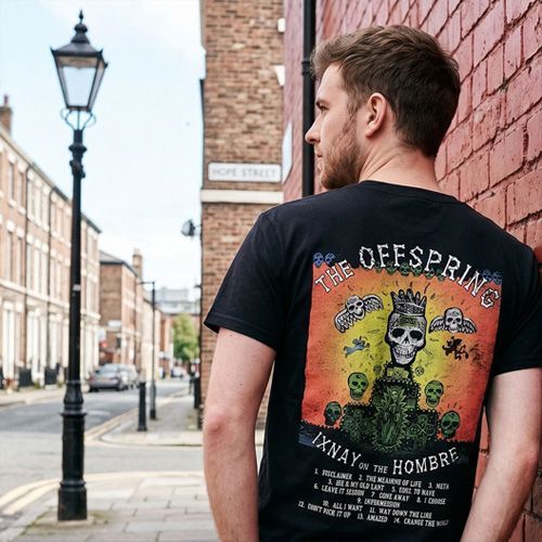 THE OFFSPRING Ixnay On The Hombre Premium Carbon Tシャツ ブラック