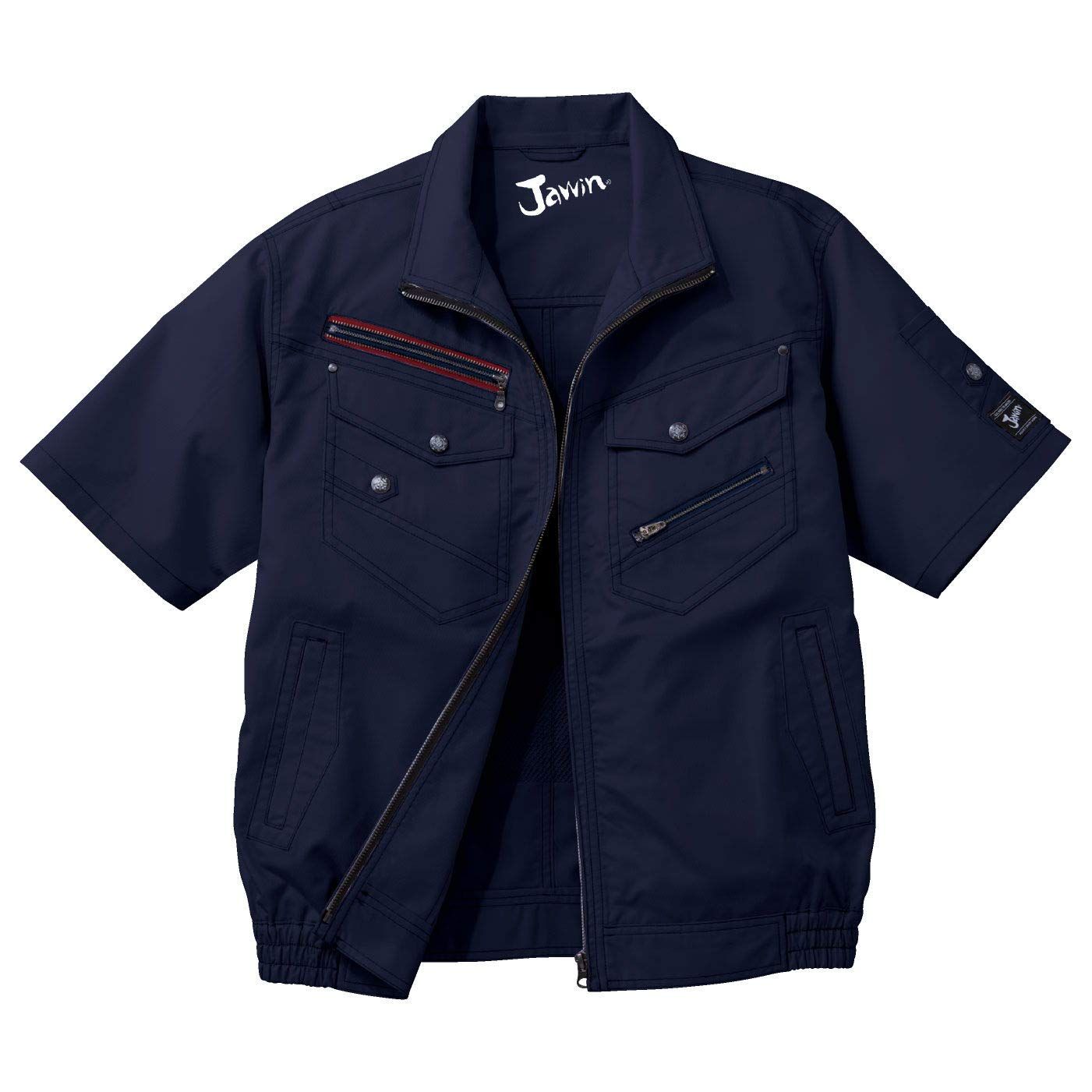 自重堂(Jichodo) Jawin 空調服半袖ブルゾン 54040 ネービー L [ネイビー] [L]