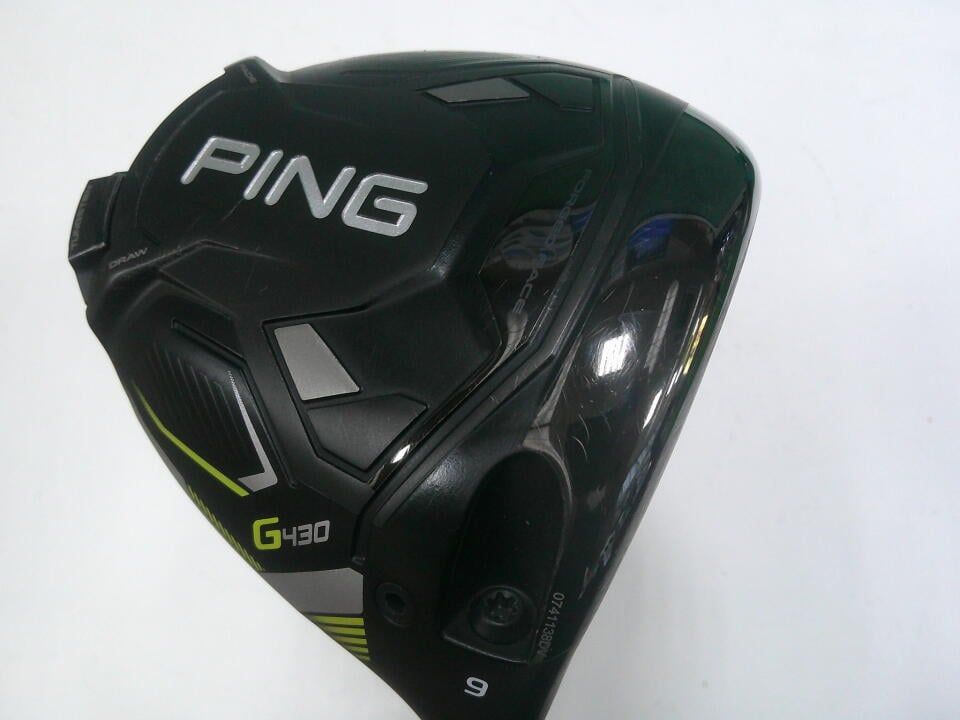 ピン G430 LST 9度 TOUR 2.0 BLACK 65 Sフレックス ドライバー ゴルフ 