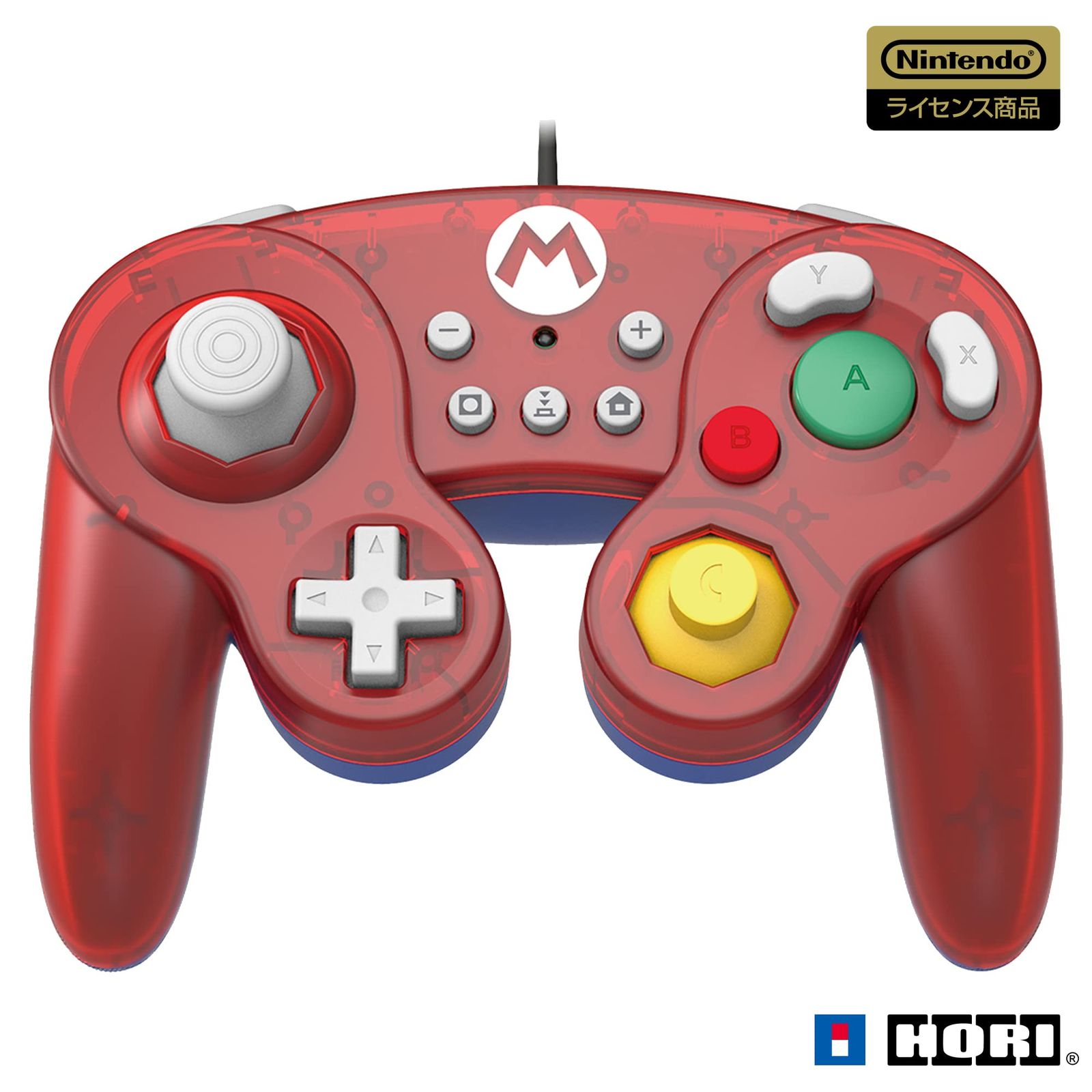 新品 【任天堂ライセンス商品】ホリ クラシックコントローラー for Nintendo Switch マリオ【Nintendo Switch対応】