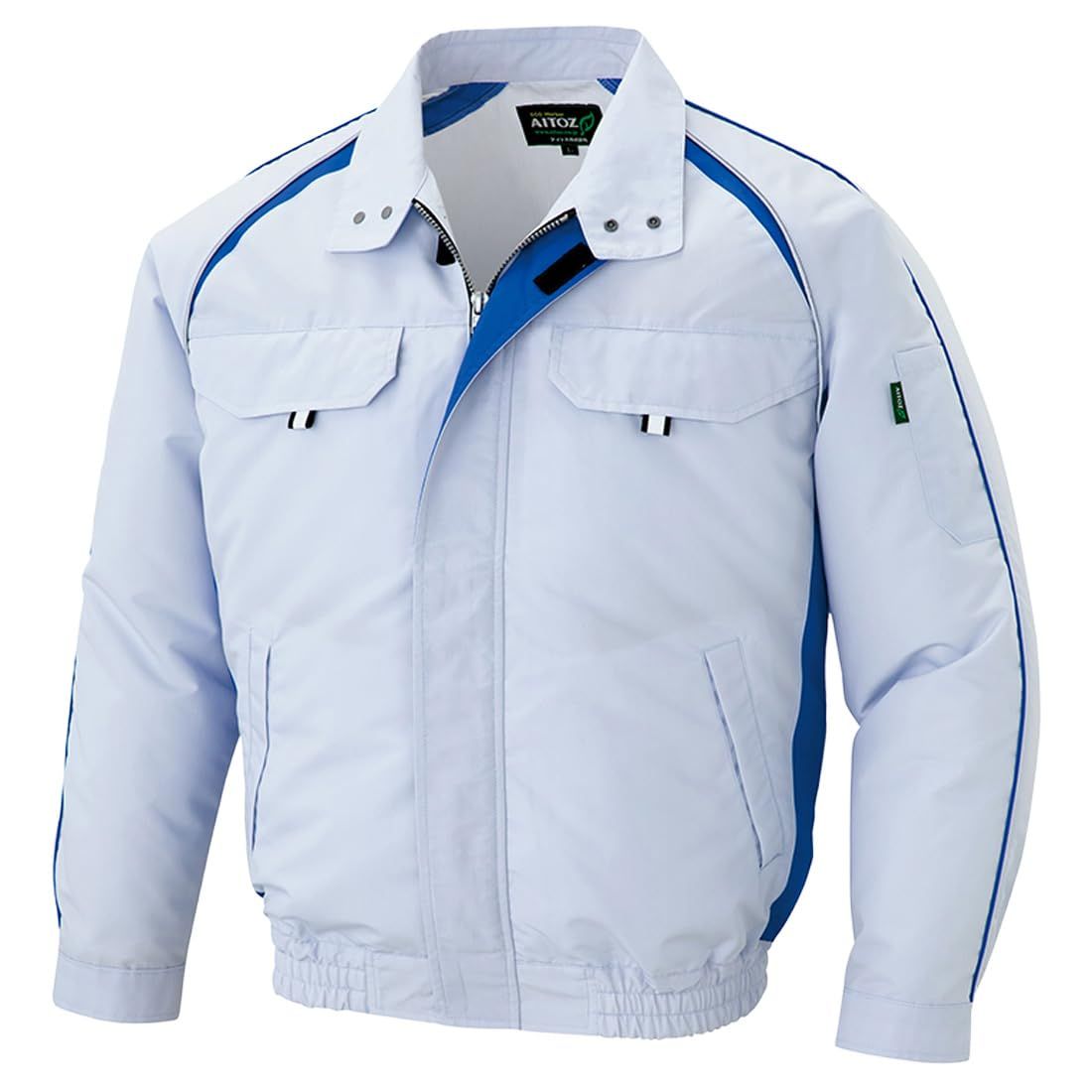 新品 アイトス AITOZ 空調服用 長袖ブルゾン AZ1799 003 シルバーグレー L