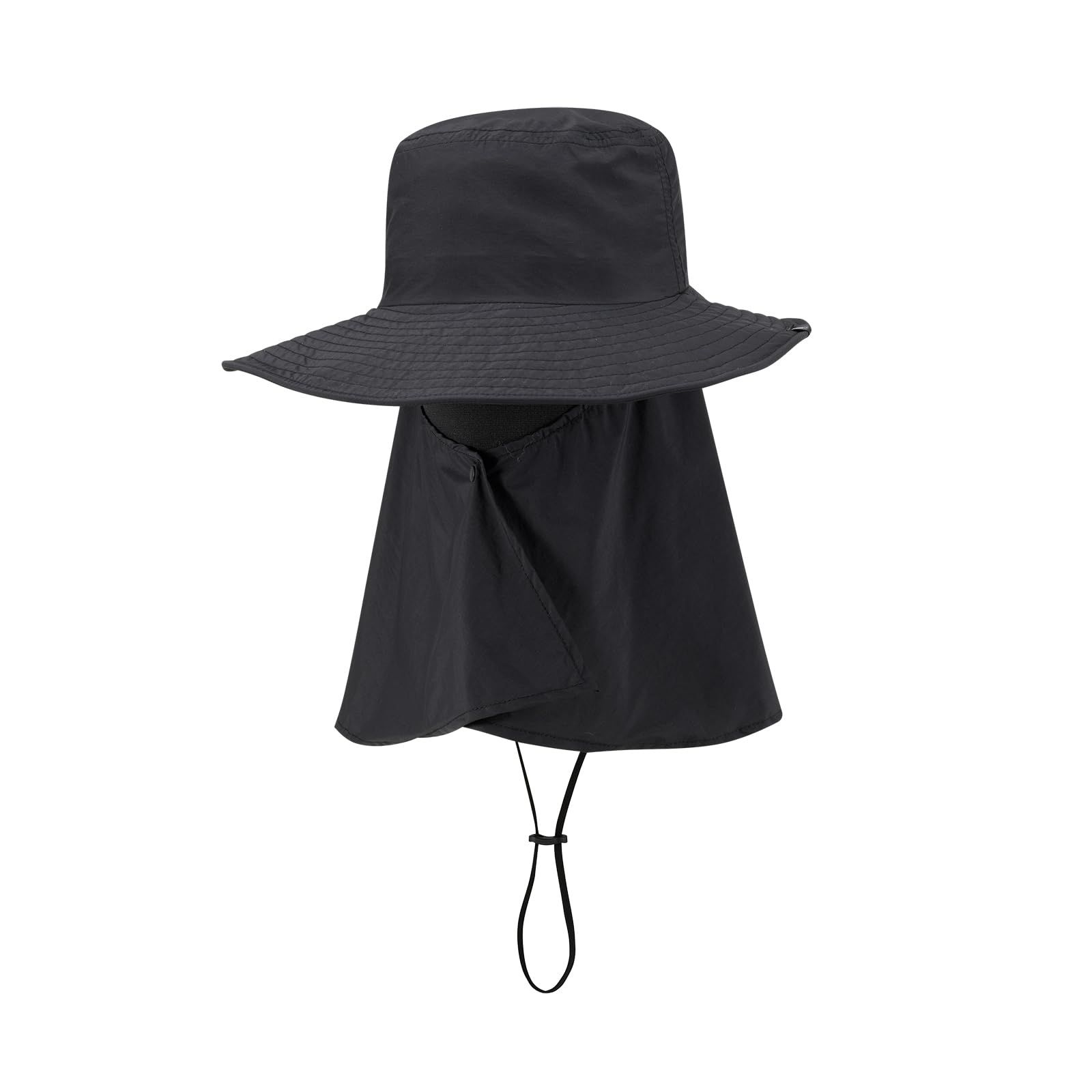 新品 [ミレー] BREATHEBARRIER II SUNSHADE HAT-BLACK - NOIR-L-MIV03233