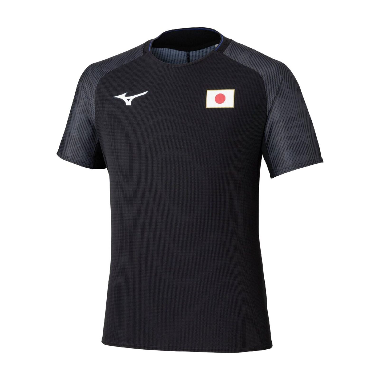新品 [ミズノ] トレーニングウェア オーセンティックドライエアロフローTシャツ クーリング機能 動きやすい 32MADMA3 ユニセックス ブラック M