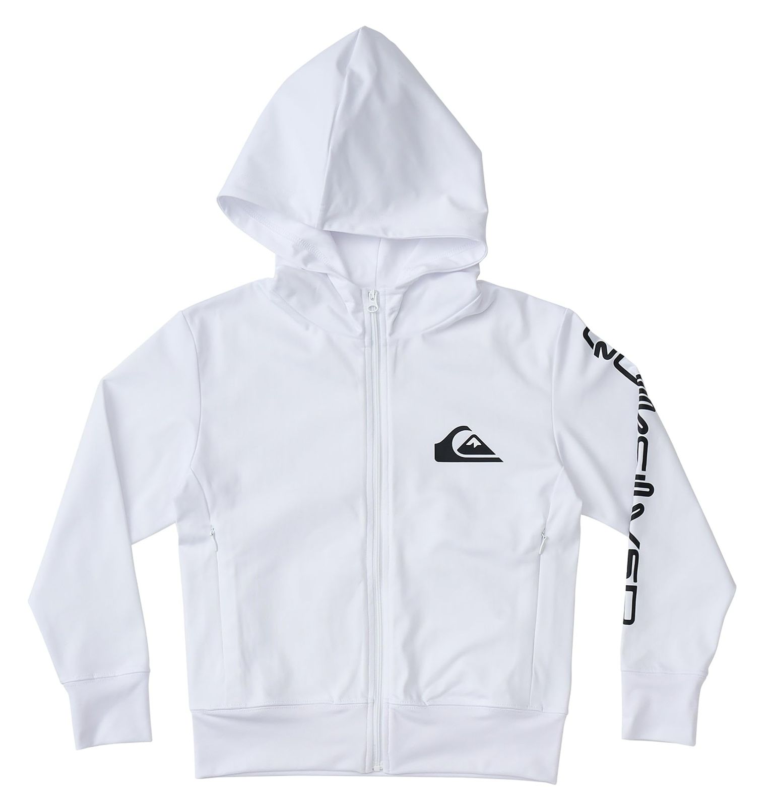 新品 [クイックシルバー] ラッシュガード OMNI MW ZIP HOODIE YOUTH ボーイズ WHT