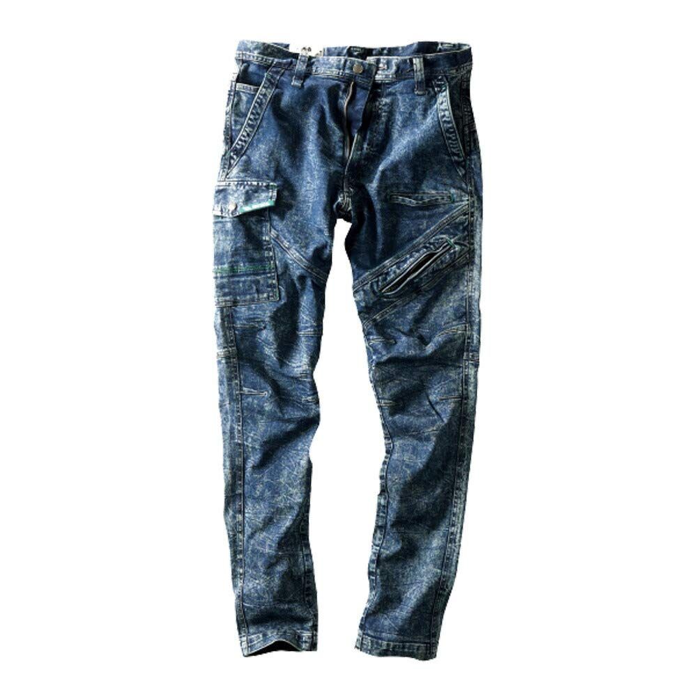 新品 作業服 作業着 TORAICHI 寅壱 トライチ デニムカーゴパンツ 8920-219 L 4コン