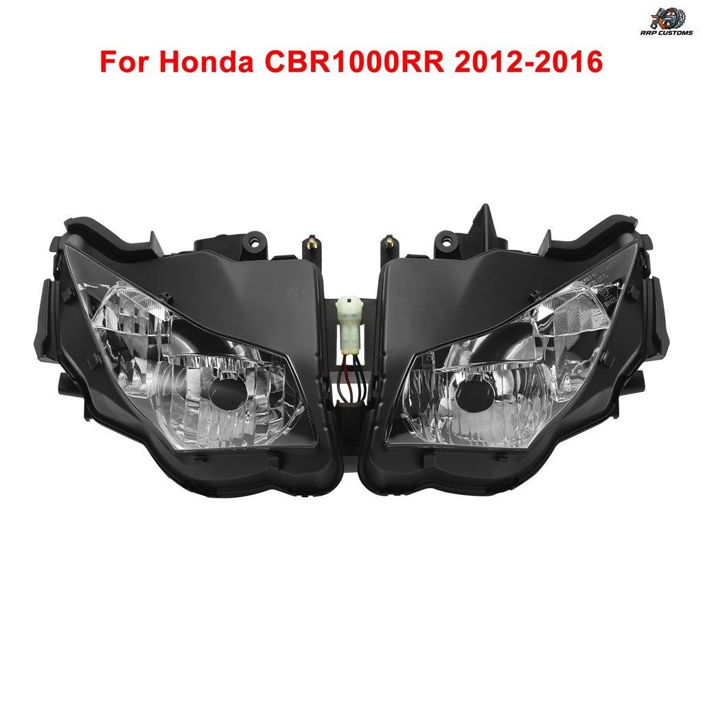 オートバイブラックヘッドライトヘッドランプアセンブリ CBR1000RR CBR