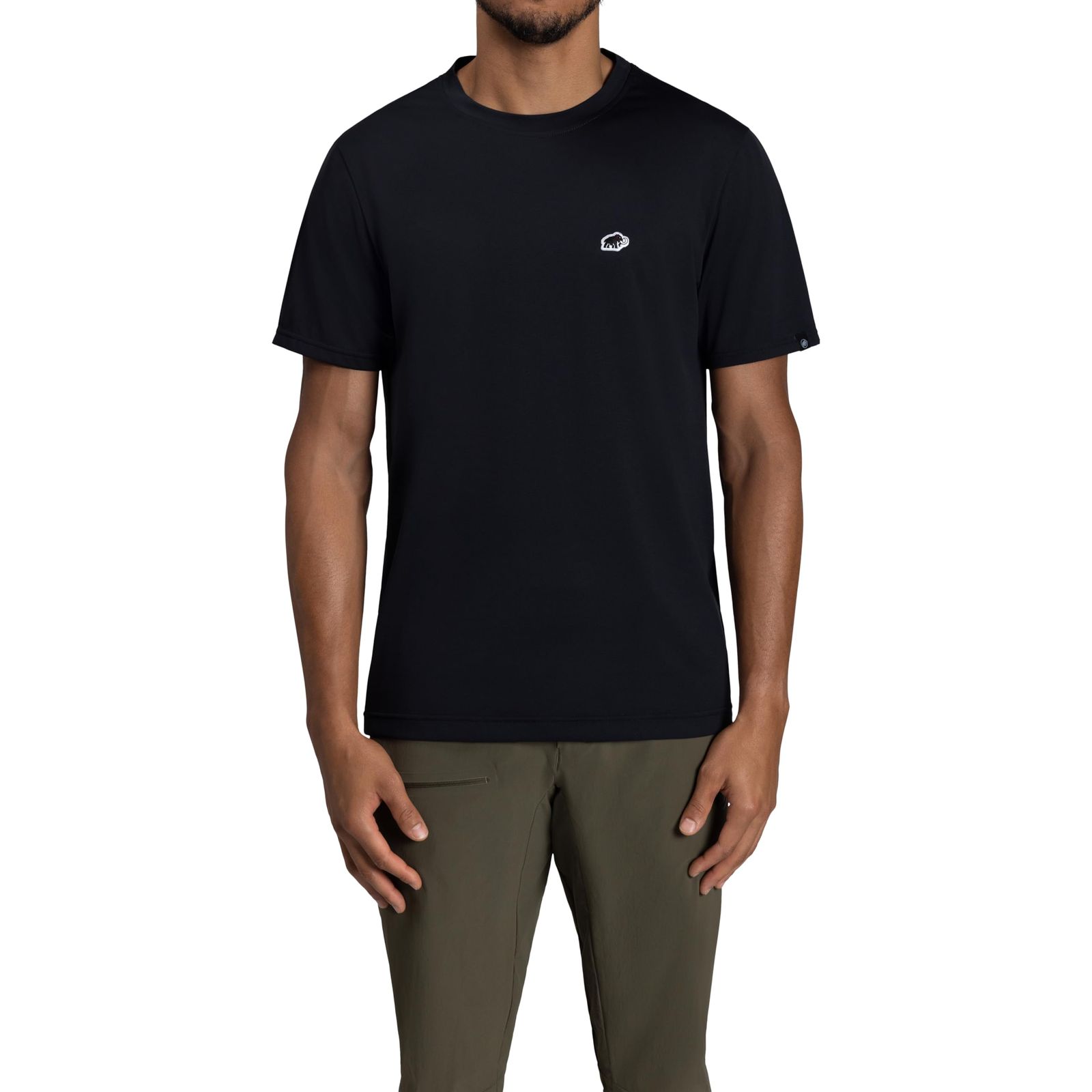 新品 [マムート] エッセンシャル Tシャツ アジアンフィット メンズ Essential T-Shirt AF Men 1017-05080 black PRT1