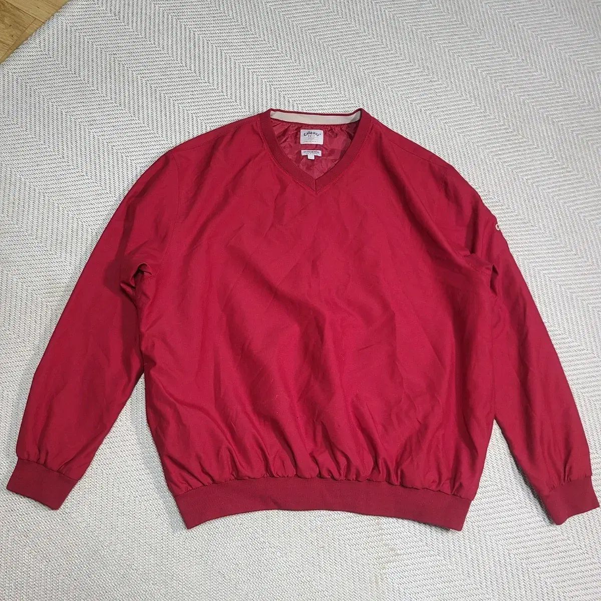 115)Callaway(キャロウェイ) ゴルフ ウィンドブレーカー レッド
